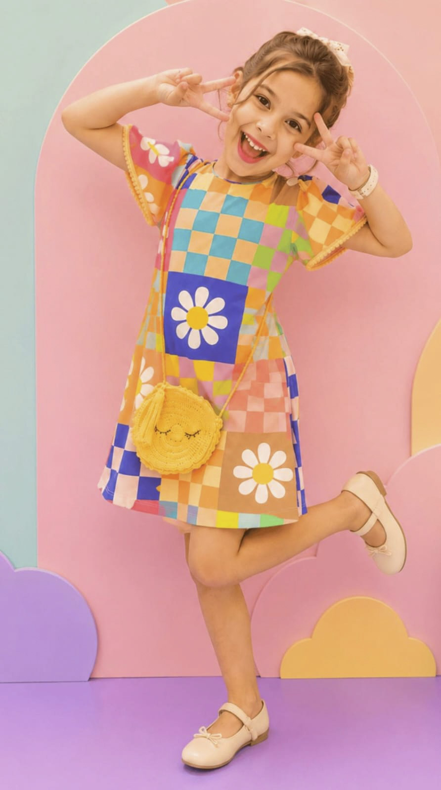 Vestido Lady (Xadrez)